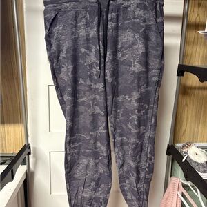 lululemon athletica Gray Camo Joggers